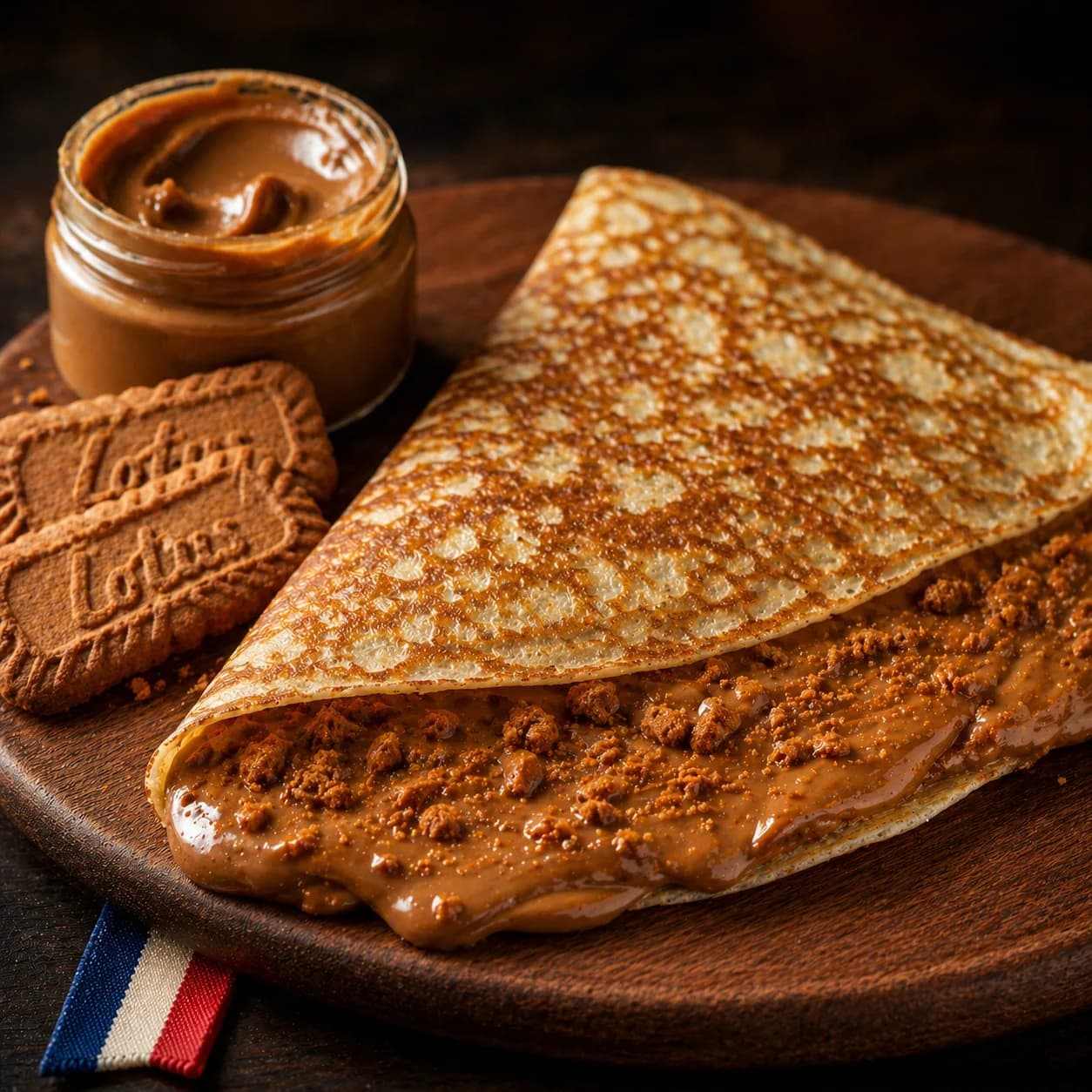 Lotus Biscoff French crêpe, OhLaLa Crêpes Canggu Bali