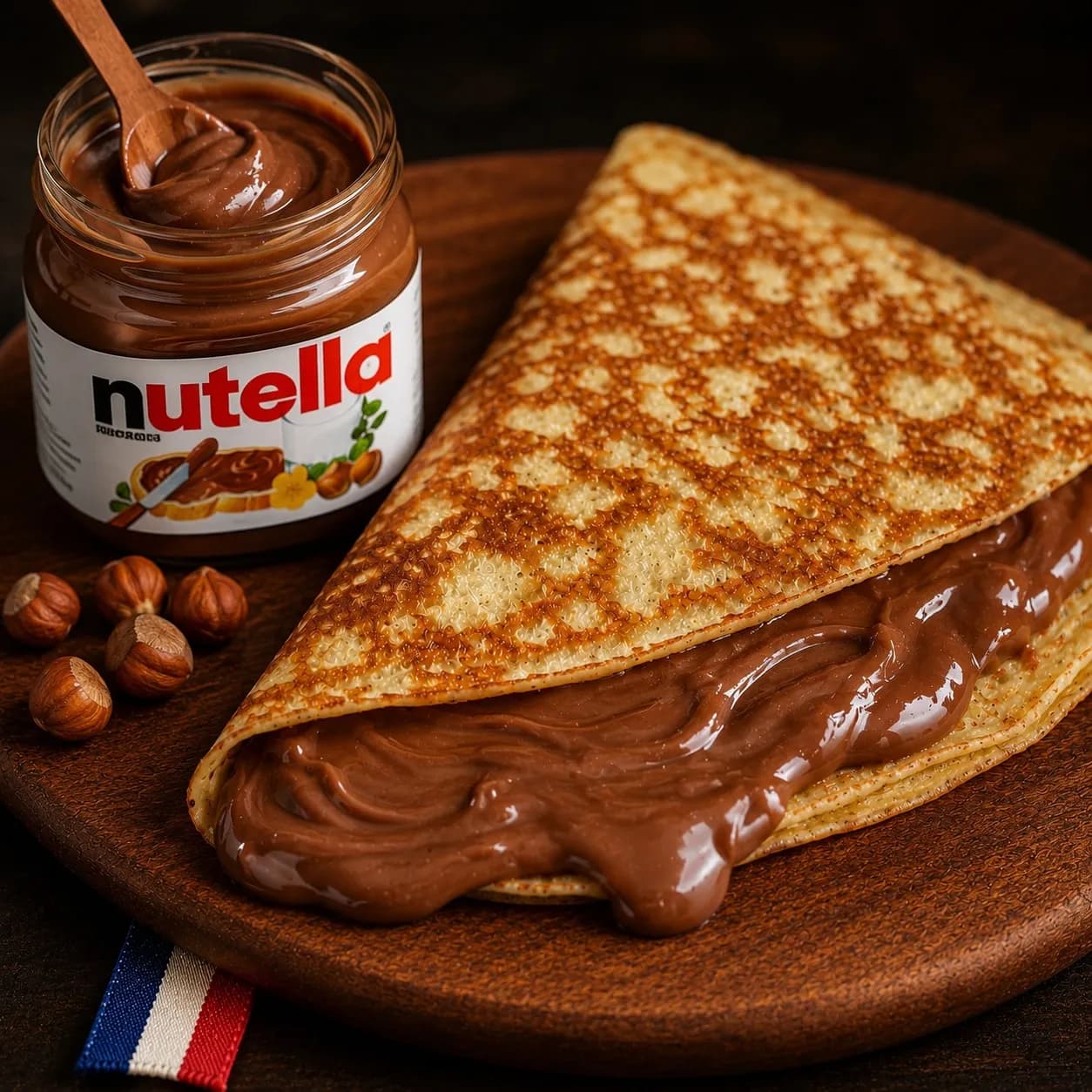 Nutella French crêpe, OhLaLa Crêpes Canggu Bali